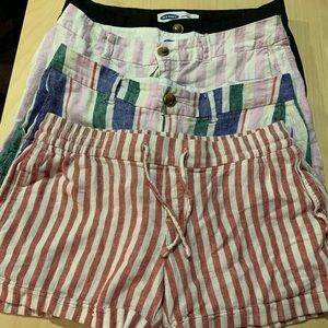 Lot of (4) pairs of Old Navy shorts, size 4.